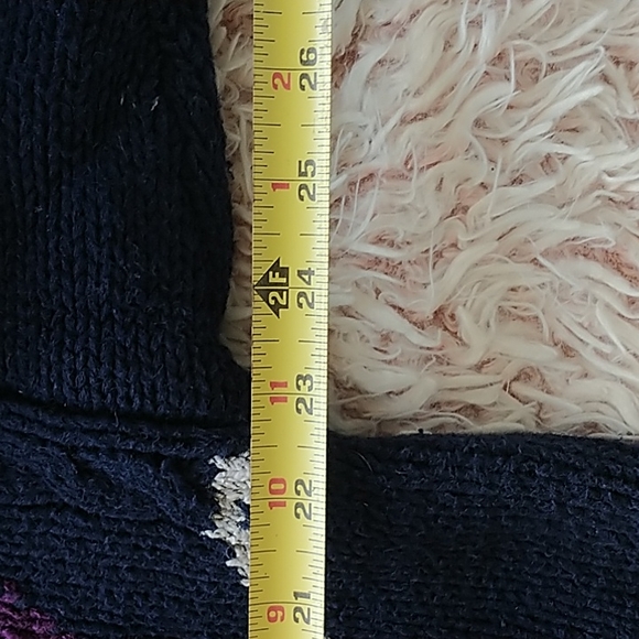 🐲VTG oversized chunky  knit sweater - Picture 8 of 9